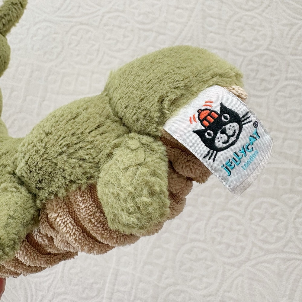 Jellycat Christopher Green Caterpillar Plush - Picture 5 of 7